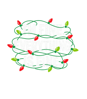 I'm Fine Christmas Lights