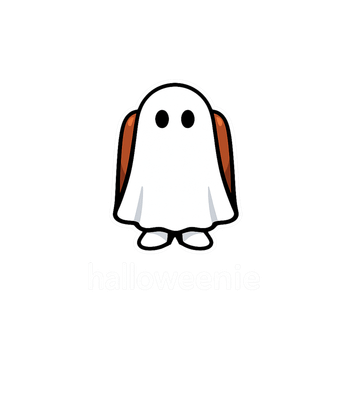 Halloweenie Ghost