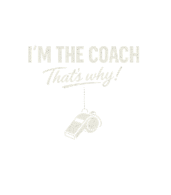 I'm The Coach Whistle