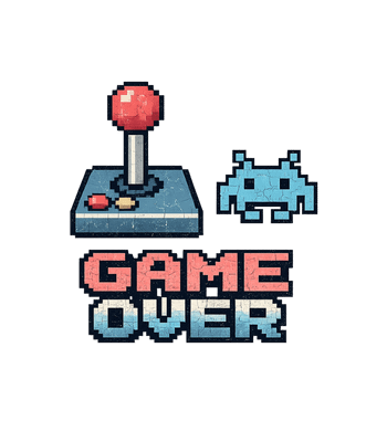 Retro Game Over Arcade