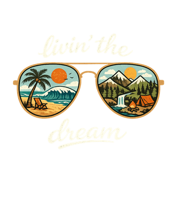 Livin' The Dream Men's T Shirt