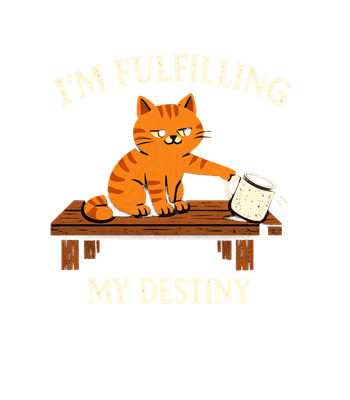 Fulfilling My Destiny Cat