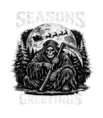 Seasons Greetings Reaper Men's T Shirt