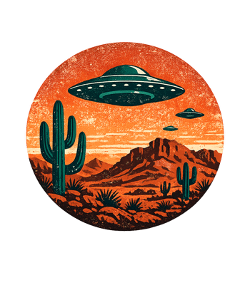 Desert UFO Encounter