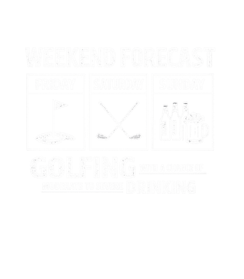 Weekend Forecast Golfing Drinking