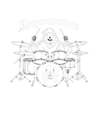 Reapercussions Drummer Skeleton