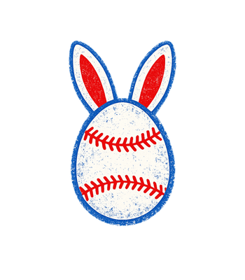 Baseball Easter Bunny