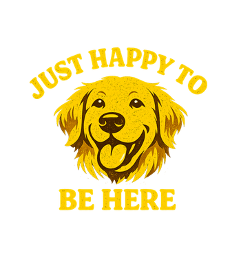 Happy Golden Retriever Dog