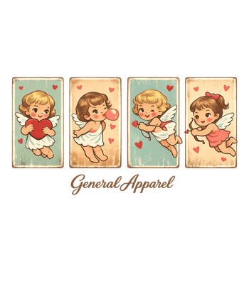 Sweet Valentine Cherubs