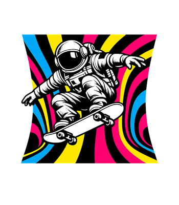 Astronaut Skater Men's T Shirt