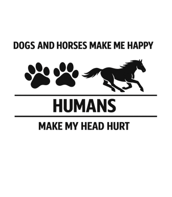 Dogs Horses Happy Humans Hurt