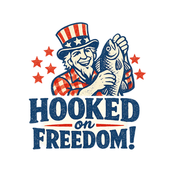 Hooked On Freedom Men's T Shirt