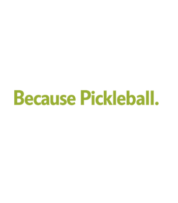 Because Pickleball Men's T Shirt
