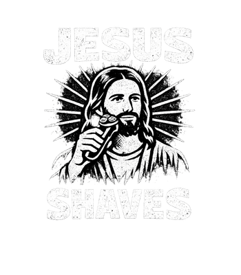 Jesus Shaves Humor