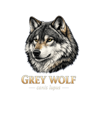 Majestic Grey Wolf