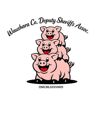 Waushara Co. Sheriff Pigs