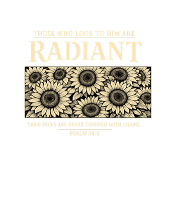Radiant Sunflower Scripture