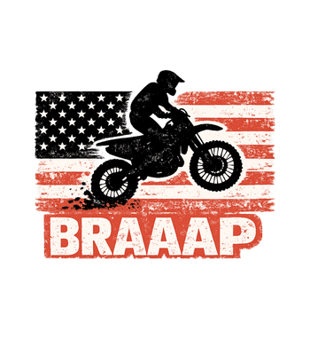 Motocross Flag BRAAAAP