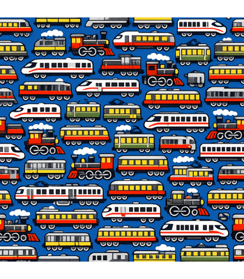 Hanna Andersson Trains Long Sleeve T-Shirt