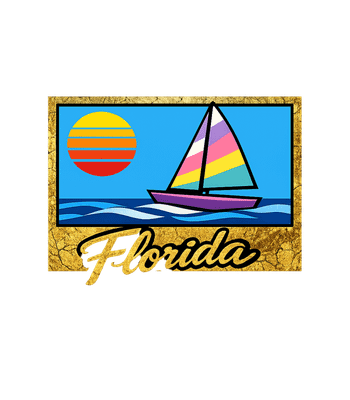 Florida Sunset Sailboat