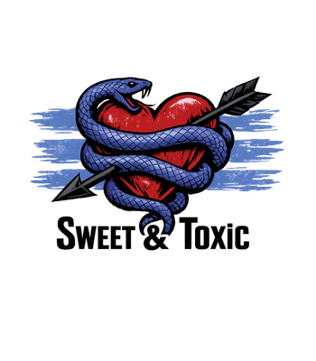 Thin Blue Line Heart