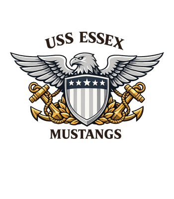 USS Essex Mustangs Emblem