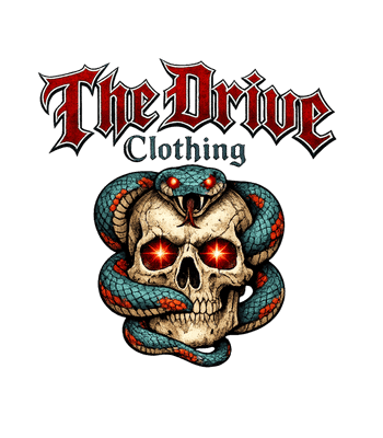 TDC SNAKE VINTAGE TEE *BLUE JEAN*