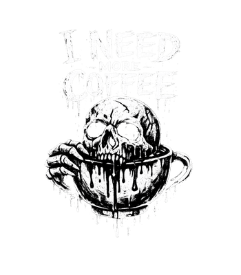 Skull Coffee Obsession
