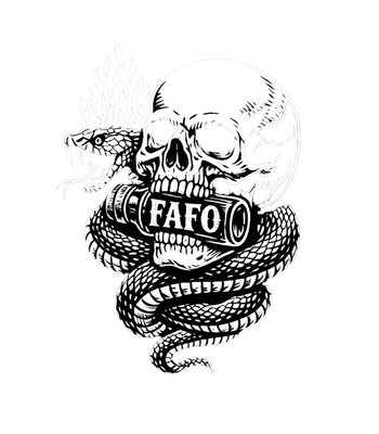 FAFO Skull Snake