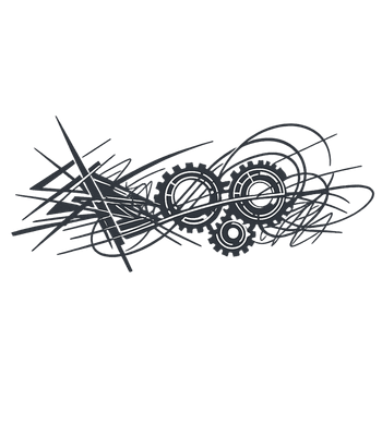 Industrial Gear Abstract Art