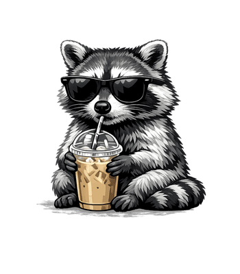 Raccoon Iced Coffee