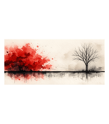 Abstract Nature Contrast