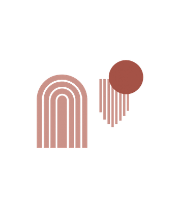 Boho Arches | Modern Boho, Abstract Tshirt, Aesthetic Arch Shirt