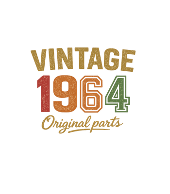 Vintage 1964 Original Parts