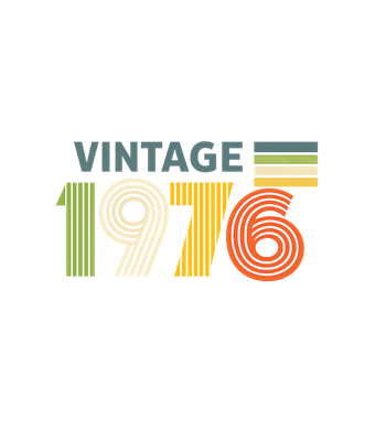 Vintage 1976 Birthday