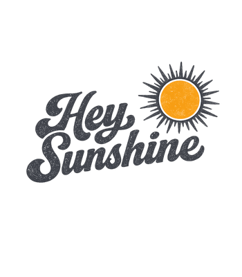 Hey Sunshine Retro Sun