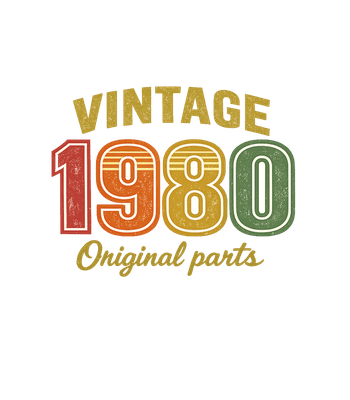 Vintage 1980 Original Parts