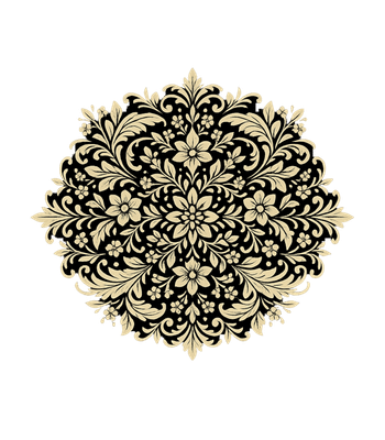 Ornate Floral Mandala