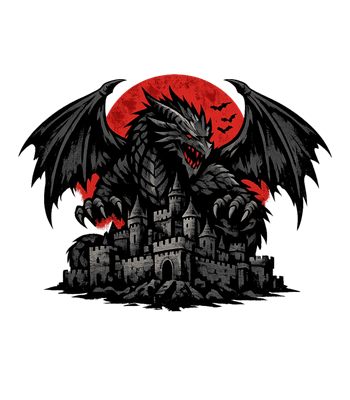 Blood Moon Dragon Castle