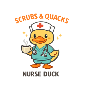 Scrubs Quacks Nurse Duck