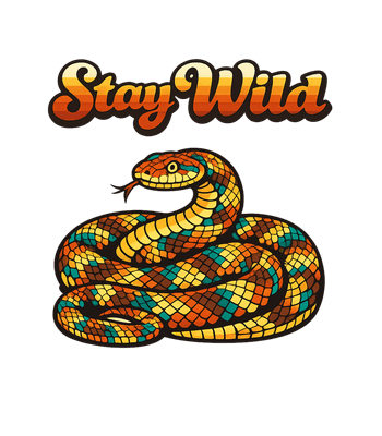 Stay Wild Snake