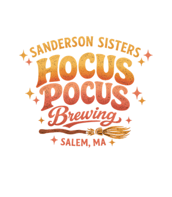 Retro Witch Brewing Design