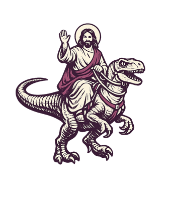 Jesus Raptor Rider