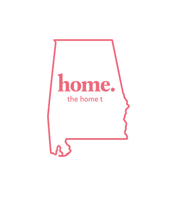 Alabama Home State Outline