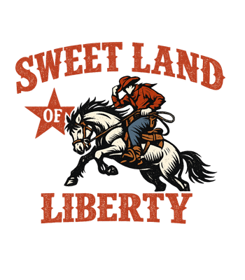 Patriotic Cowboy Ride