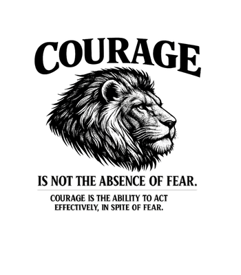 Lion Courage Quote