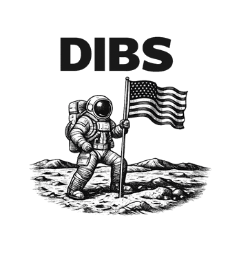 DIBS Moon Astronaut