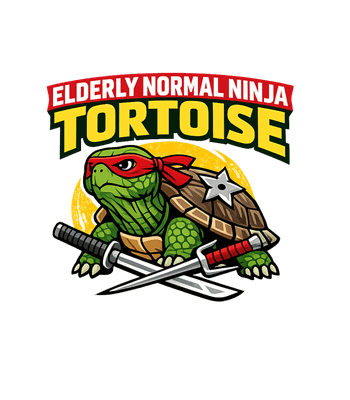 Elderly Ninja Tortoise