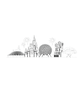 Florida Theme Park Icons