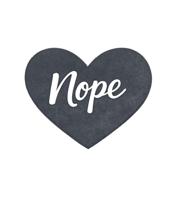 Nope Heart Tee